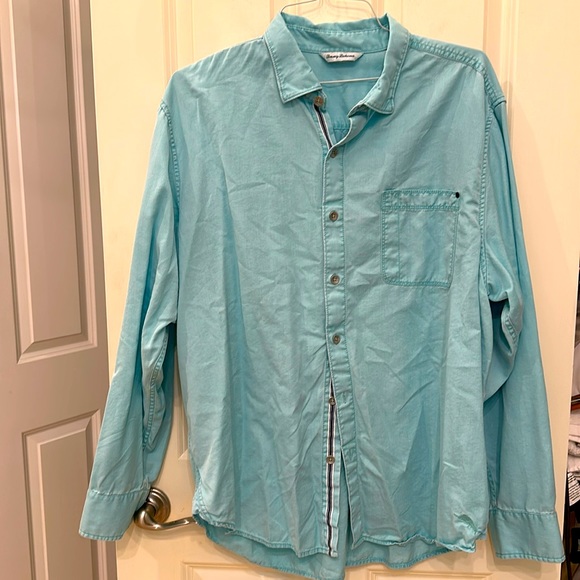 Tommy Bahama cotton/tencel button down XL - Picture 1 of 5